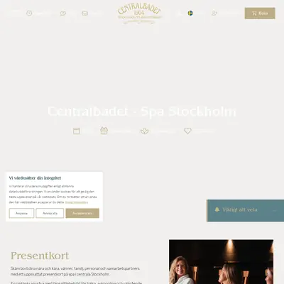 Centralbladet startsida 2025