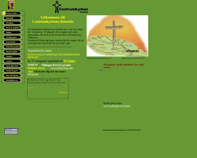 Gudstjänst i Centrumkyrkan Vindeln startsida 2010