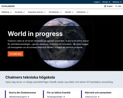 Chalmers Nyhetsbrev startsida 2026