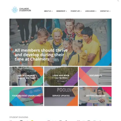 www.chalmersstudentkar.se startsida 2024