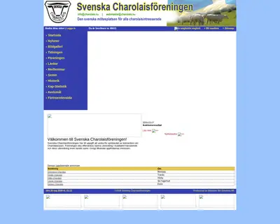 Charolais Tidningen startsida 2009
