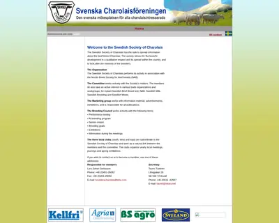 Charolais Tidningen startsida 2014
