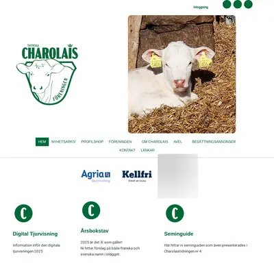 Charolais Tidningen startsida 2025