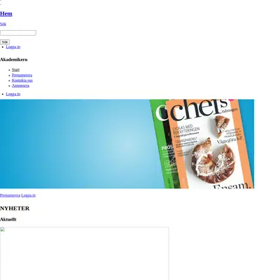 SVENSK CHEFSTIDNING startsida 2017