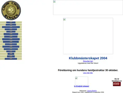 Chow Chow startsida 2004