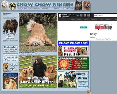 Chow Chow startsida 2014