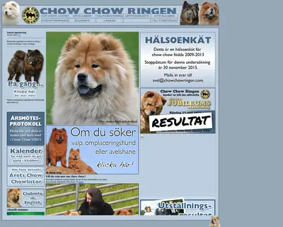 Chow Chow startsida 2015