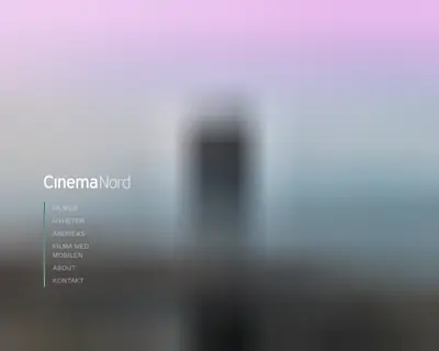 www.cinemanord.com startsida 2021