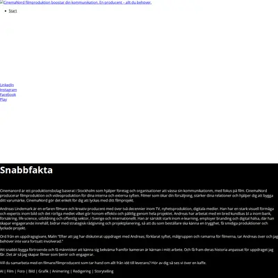 www.cinemanord.com startsida 2025