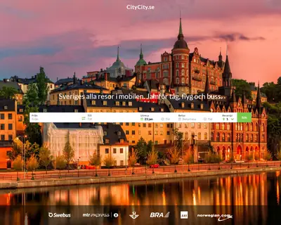 City to City startsida 2019