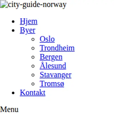 cityguide startsida 2019