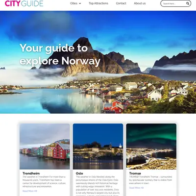 cityguide startsida 2025