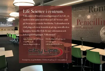 CITYLIFE startsida 2019
