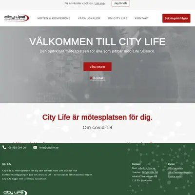 CITYLIFE startsida 2020