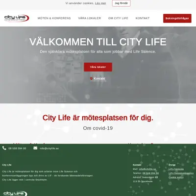 CITYLIFE startsida 2021