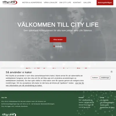 CITYLIFE startsida 2022