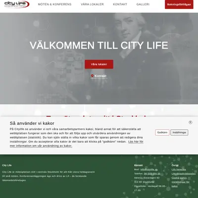 CITYLIFE startsida 2024