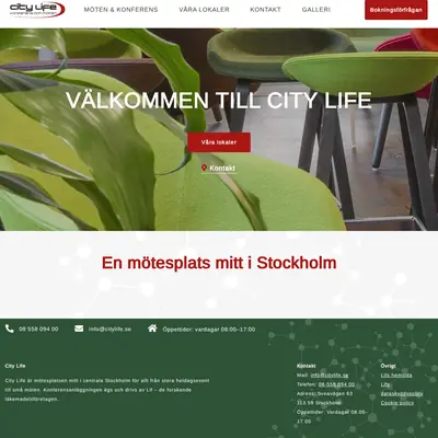 CITYLIFE startsida 2025