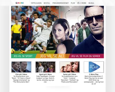 TV4 Hockey startsida 2015