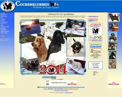 Cockertidningen startsida 2014