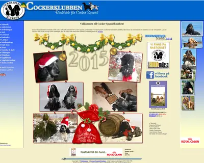 Cockertidningen startsida 2015