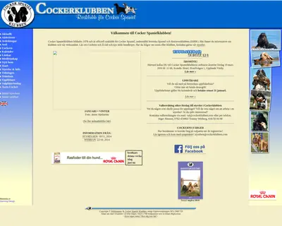 Cockertidningen startsida 2016