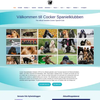 Cockertidningen startsida 2025