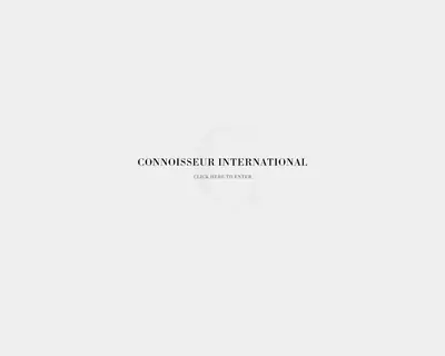 Connoisseur startsida 2006