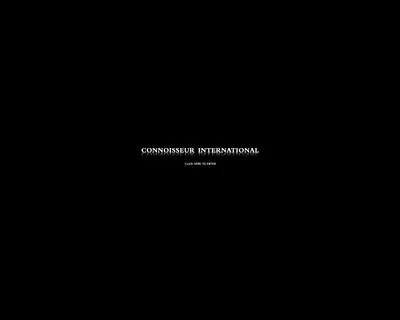 Connoisseur startsida 2007