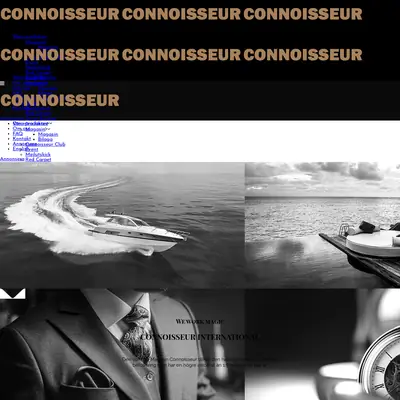 Connoisseur startsida 2018
