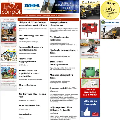 Conpot startsida 2013