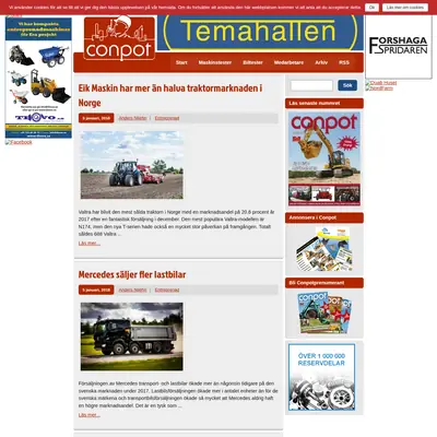 Conpot startsida 2018
