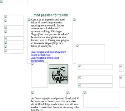 www.consat.se startsida 2002