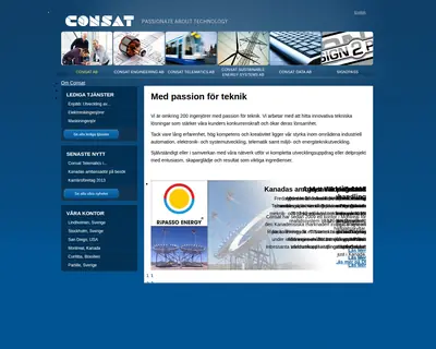 www.consat.se startsida 2013