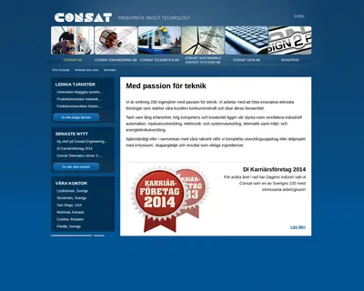 www.consat.se startsida 2014