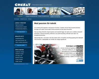 www.consat.se startsida 2015