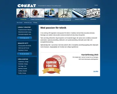 www.consat.se startsida 2016