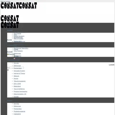 www.consat.se startsida 2018