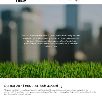 www.consat.se startsida 2024