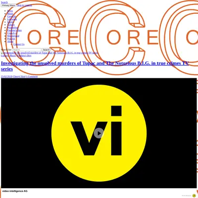 CORE MAGAZINE startsida 2018