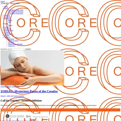 CORE MAGAZINE startsida 2025