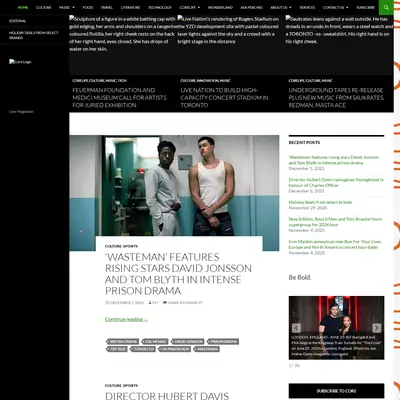 CORE MAGAZINE startsida 2026