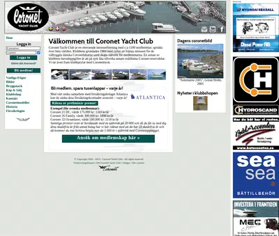 Coronet News startsida 2013