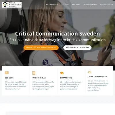 CCS NEWS startsida 2024