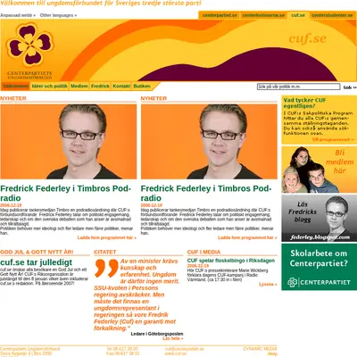 Bladet - Grön Ungdoms Tidsskrift startsida 2007