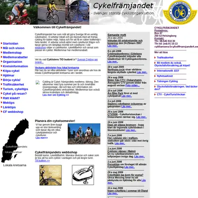 Cykling startsida 2007