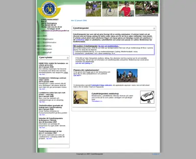 Cykling startsida 2008
