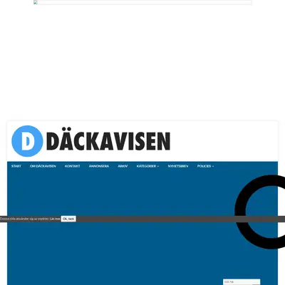 Däckavisen nyhetsbrev startsida 2019