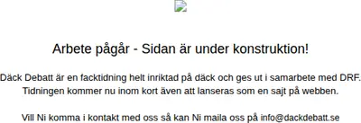 www.dackdebatt.se startsida 2008