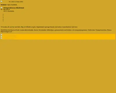 www.dackdebatt.se startsida 2013